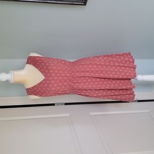 Old Navy Rust Coral Dress Sz M
